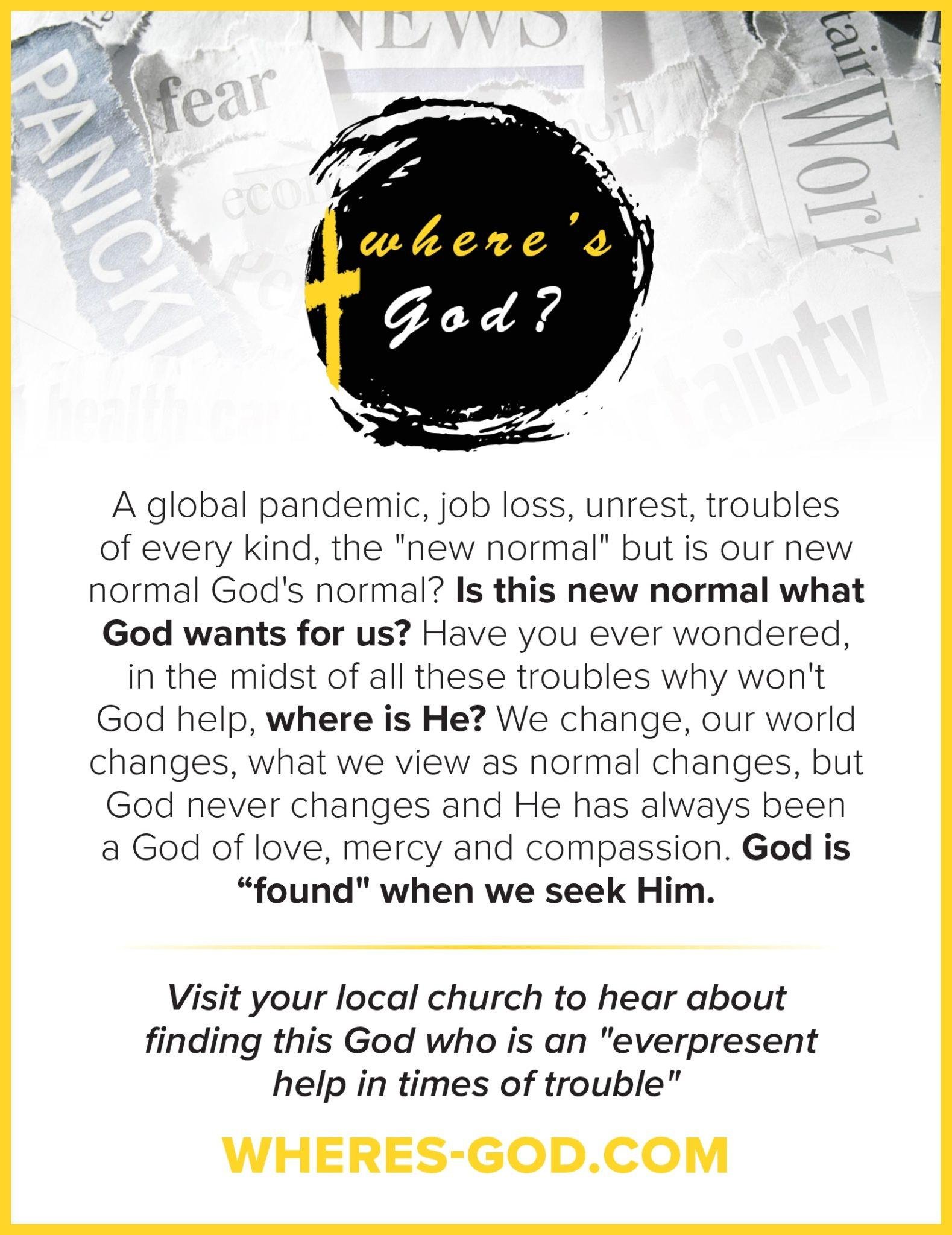 Wheres God image