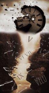 Clock dissolving Dissolving clock