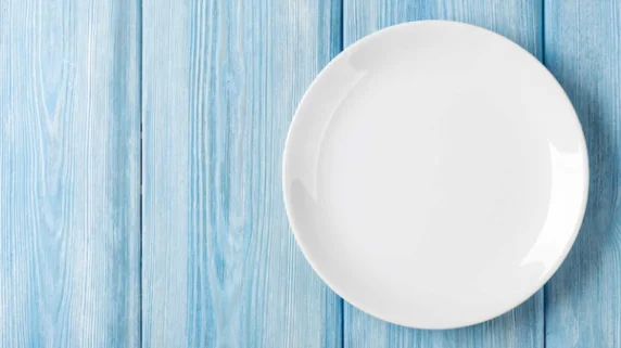 Empty plate