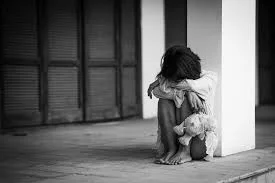 Abused woman